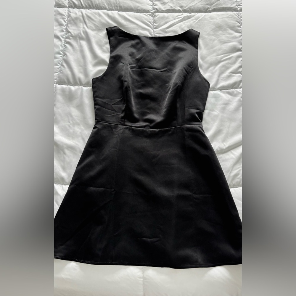 Reformation Black Mini Dress